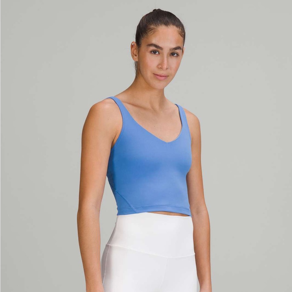 NWOT Lululemon Align Tank in Blue Nile. Size 2